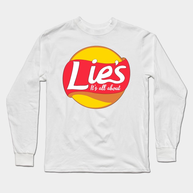 It's all about lies Long Sleeve T-Shirt by bm.designs